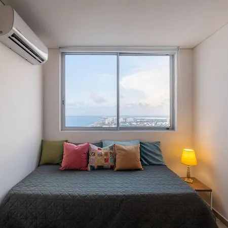 Galeria Caribe 2 En Piso 24 Cerca De La Playa Y Centro Historico Apartamento