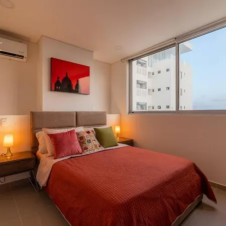 Galeria Caribe 2 En Piso 24 Cerca De La Playa Y Centro Historico Apartamento